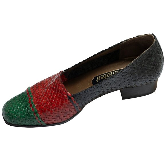 Dorndorf (West Germany) 70s, Chromatic Zones, Beveled Block Heel, Hybrid - Picture 2 of 5